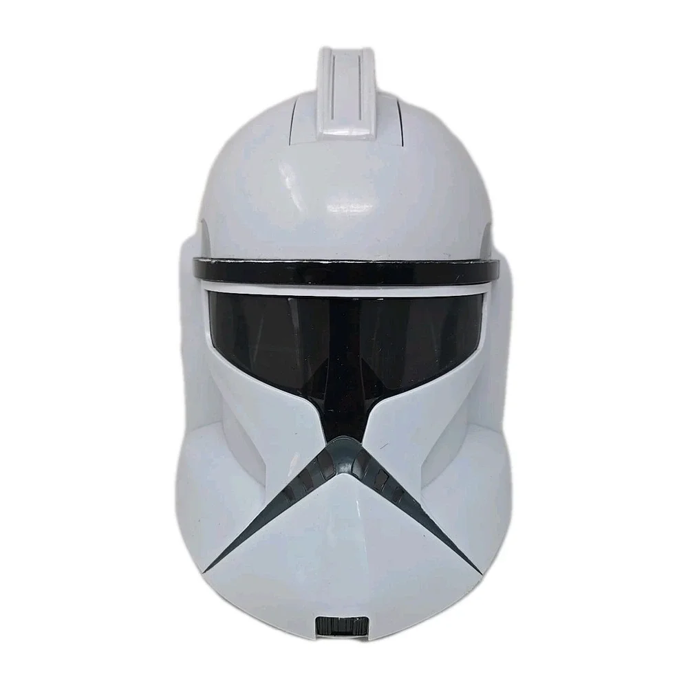 Star Wars Storm Trooper Helmet C042A Hasbro 2008 Talking Voice Changer Works H1a